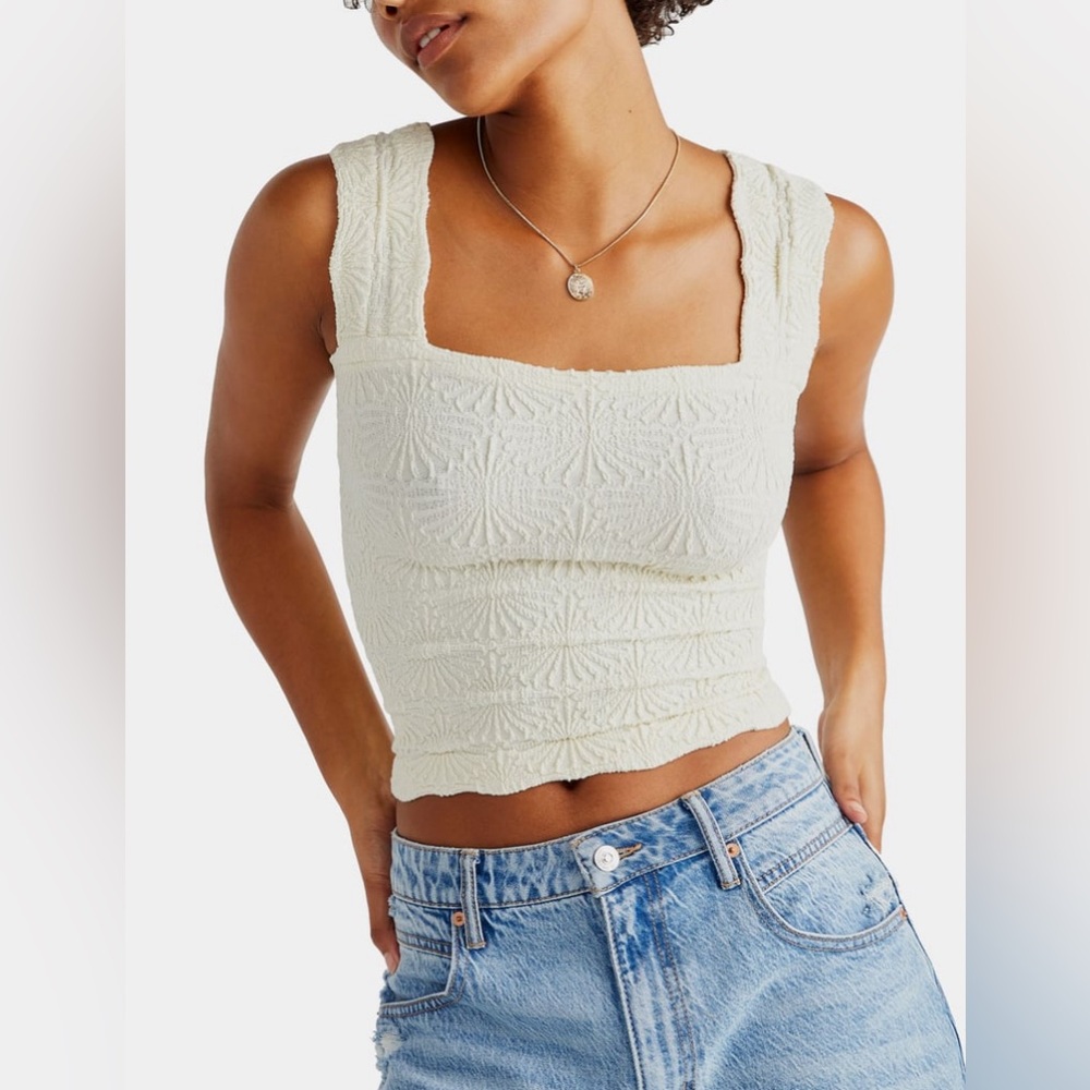 FREE PEOPLE Love Letter Womens Cami